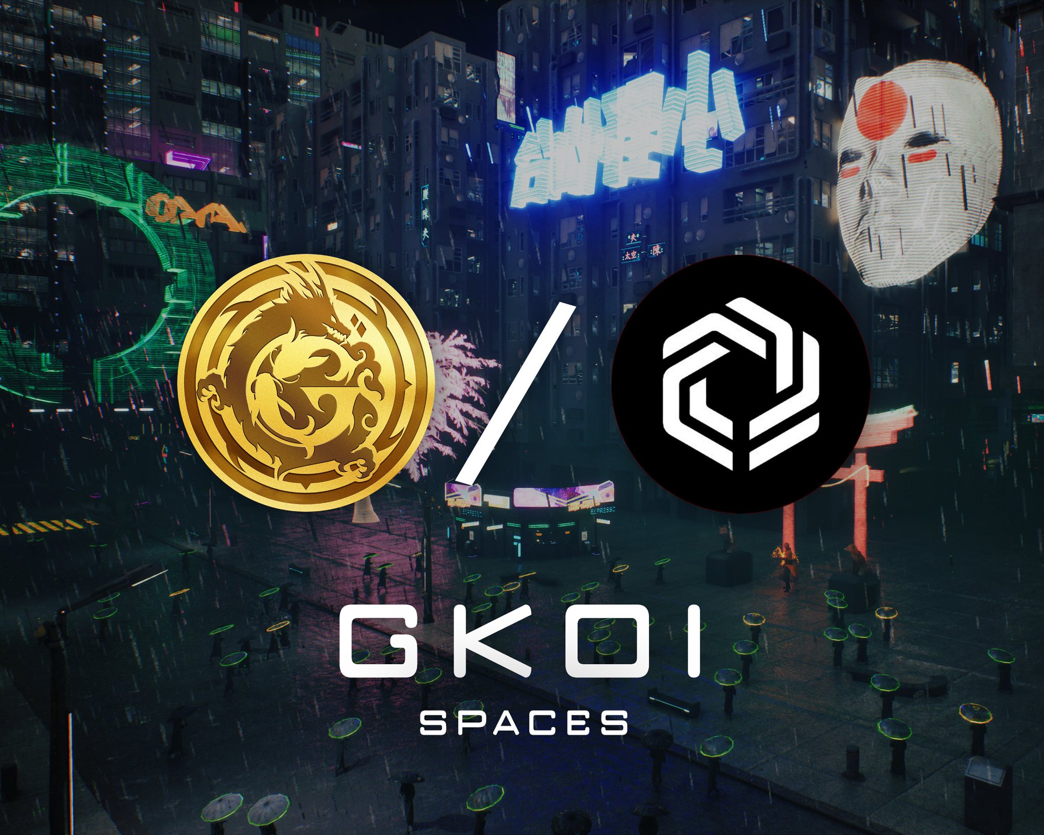 Digital artwork of the GKOI Arena, an immersive Web3 gaming environment powered by Immutable technology. The image features glowing $GCOIN symbols floating around a futuristic arena filled with energy and light, representing the economy and infrastructure behind the GKOI Web3 fighting game. Keywords: GKOI Arena, Immutable, GCOIN, Web3 gaming, NFT game, blockchain technology, play-to-earn, metaverse gaming, digital collectibles, next-gen gaming, NFT rewards, Web3 infrastructure.