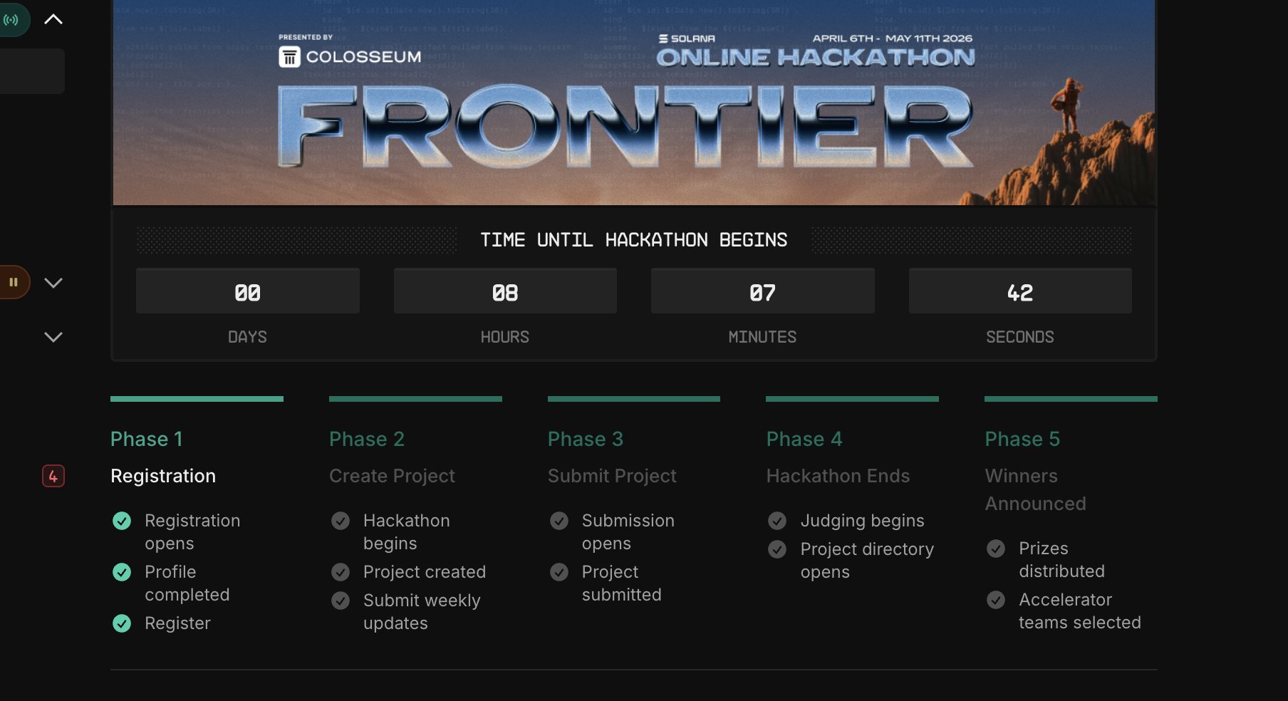 Frontier Hackathon